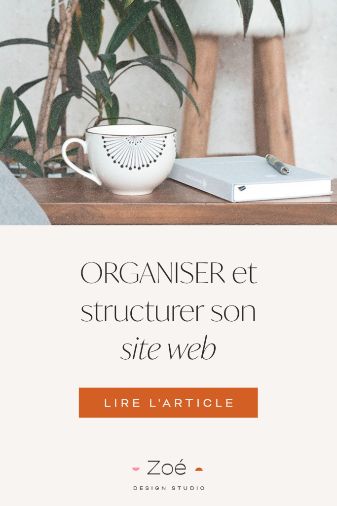 structure site web