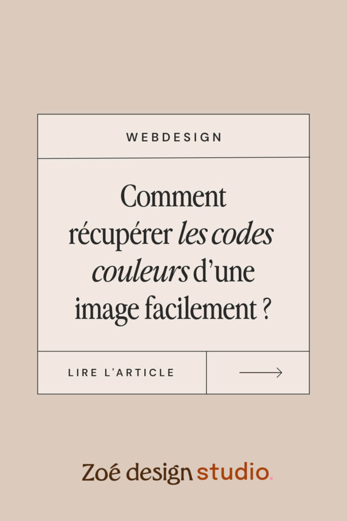 Epingle Pinterest : comment récupérer les codes couleurs d'une image facilement ?