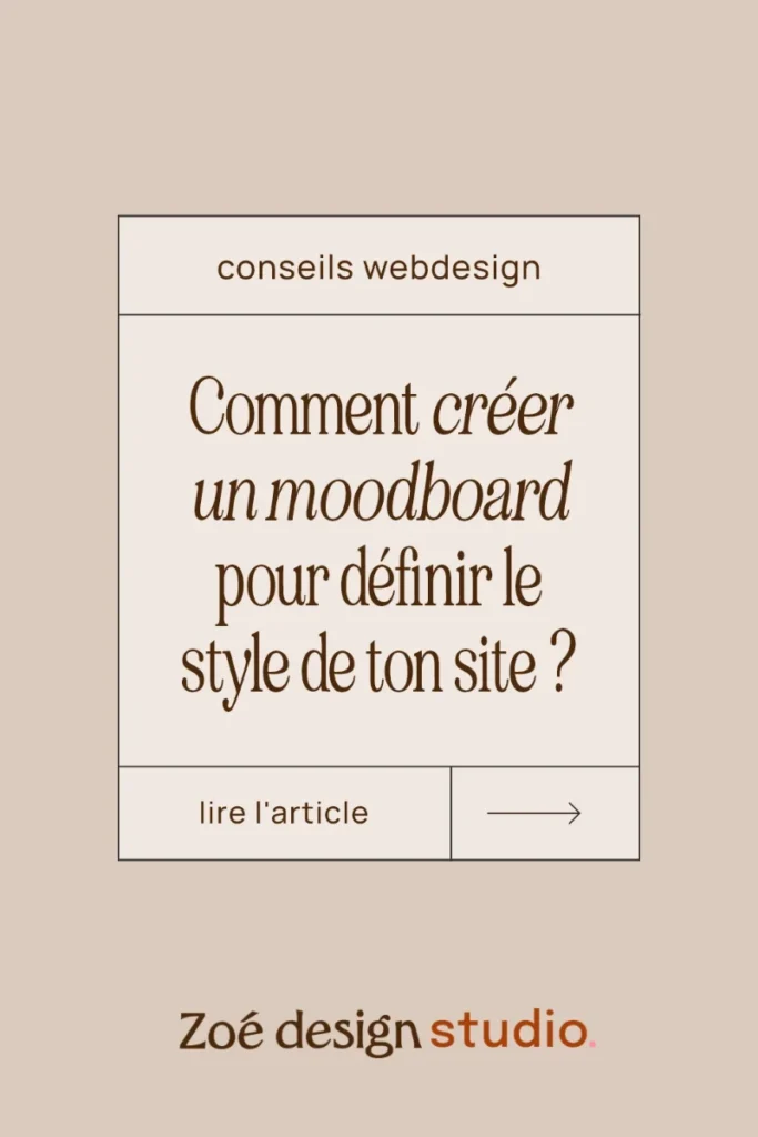 Epingle Pinterest : comment créer un moodboard pour définir le style de ton site ?